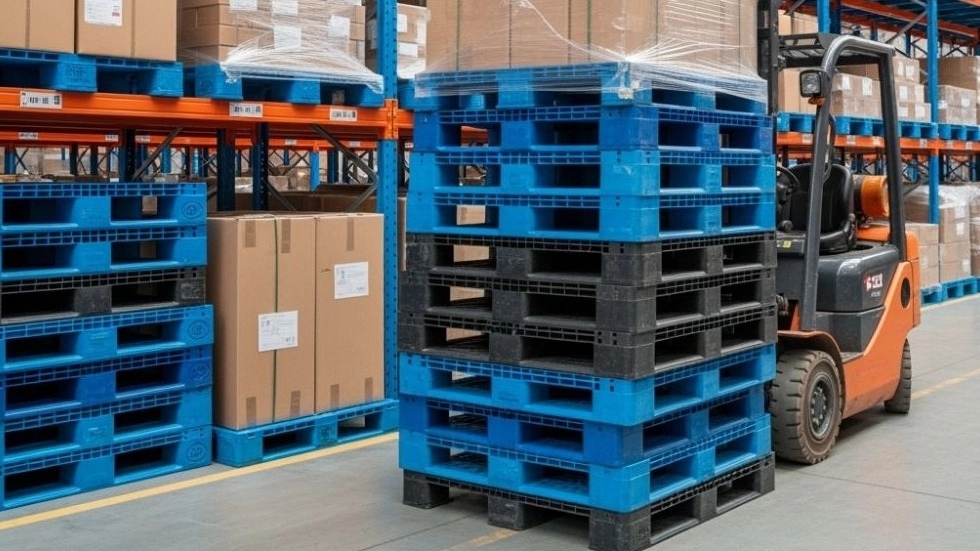 Benefits of using plastic pallets in industrial warehousing and transportation Benefits of using plastic pallets in industrial warehousing and transportation